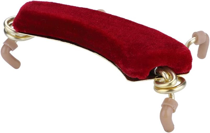 Bnineteenteam Violin Shoulder Rest,Adjustable Violin Fiddle Shoulder Rest Violin Rest Pad for 3/4 4/4 Size Performance Accessory