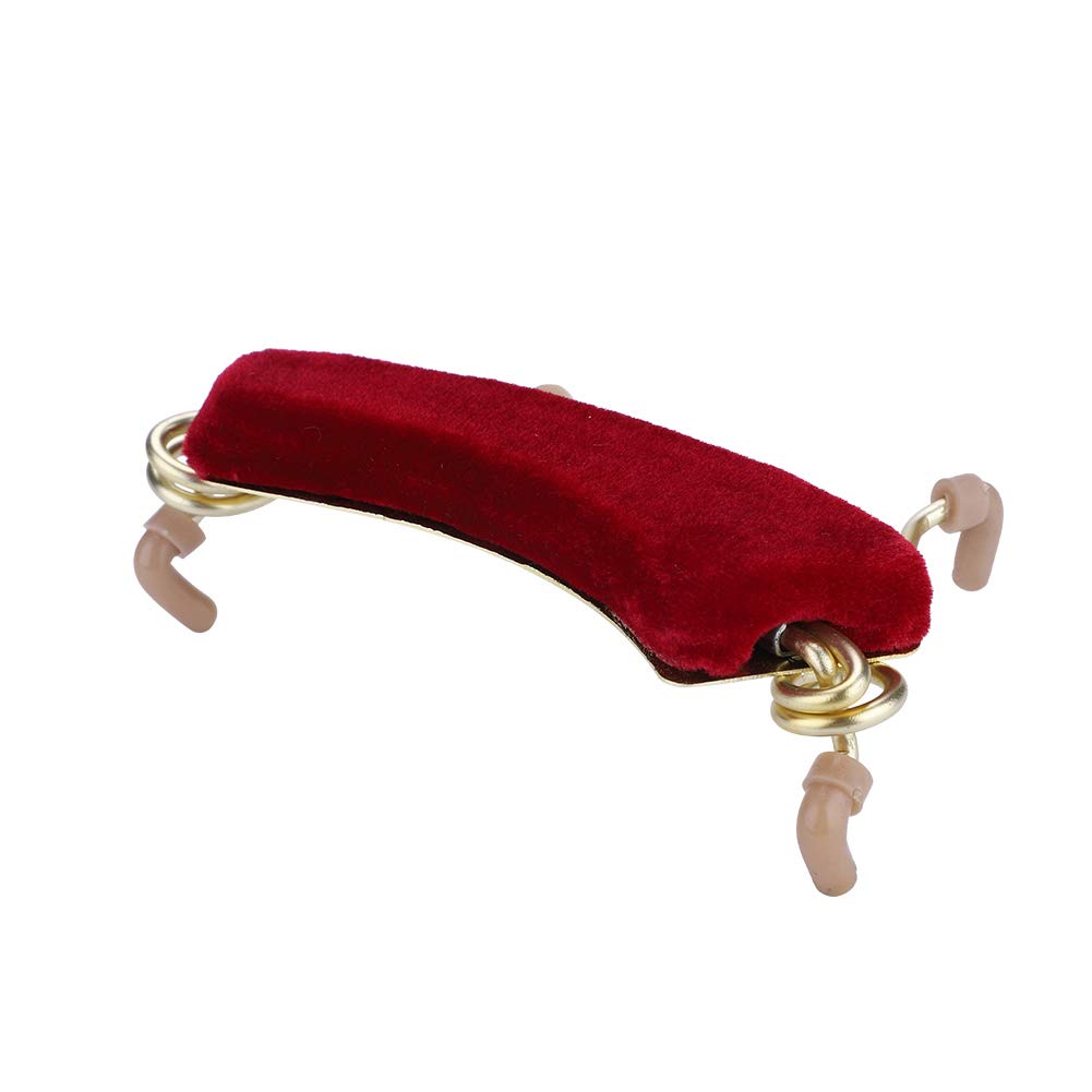 Support d'Épaule Réglable pour Violon 3/4 et 4/4, Pieds Adjustables et Coussin Moelleux Confortable