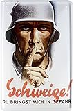 BESONDERE GESCHENKIDEE: Verschenke Freude mit unseren dekorativen, unterhaltsamen und witzigen Blechschildern. Für jeden Anlass ein tolles Geschenk für Freunde, Familie, Arbeitskollegen