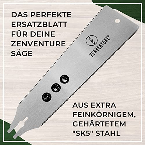 ZENVENTURE® Japansägen 2er Set Ersatzsägeblätter - 240mm Ryoba Feinsägeblätter (2er Set Ersatzsägeblätter)