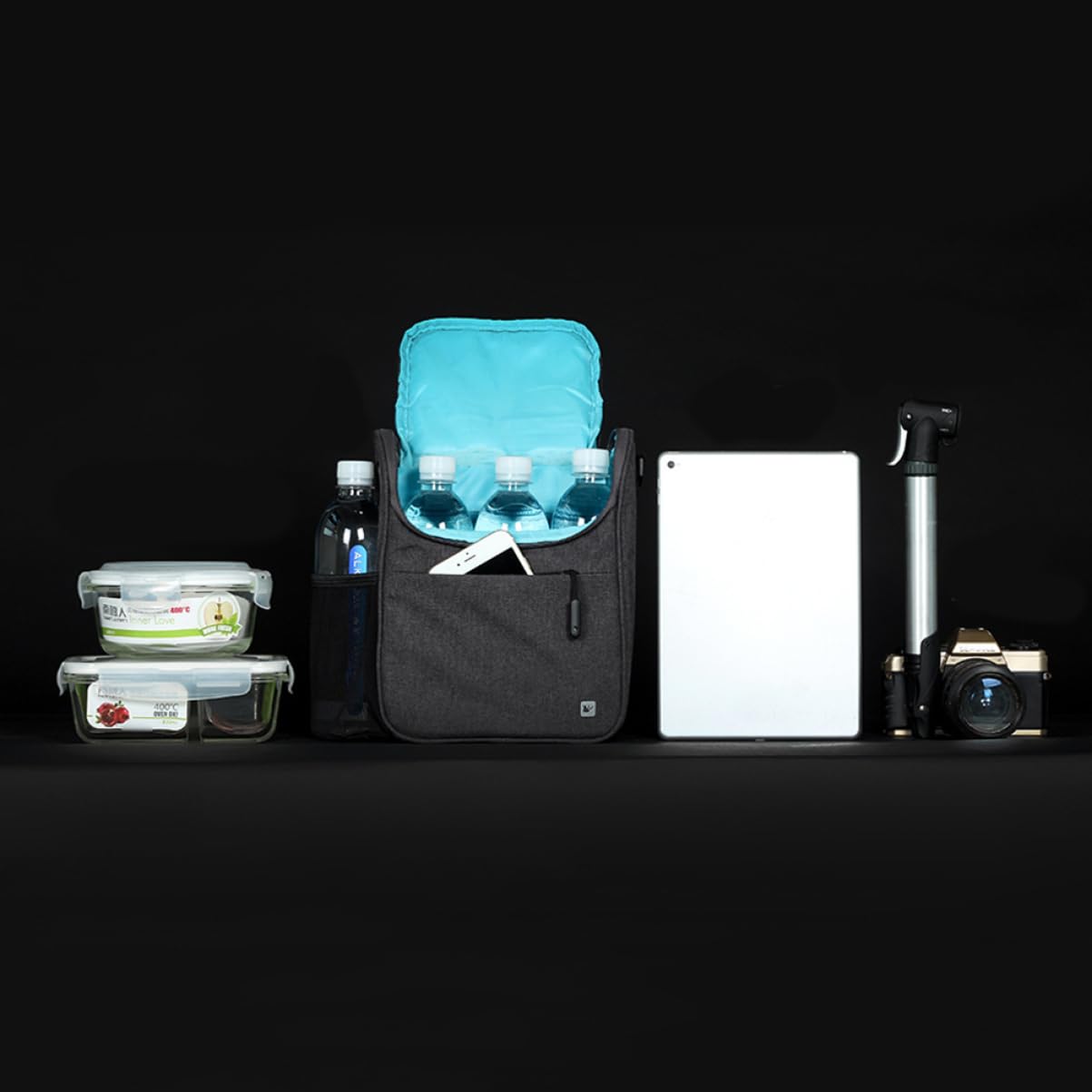 Toddmomy Bolsa para Manillar de Bicicleta Gran Capacidad de Frontal para Coche Eléctrico Accesorios Profesionales de Ciclismo Cremallera Oscuro Varios Estilos