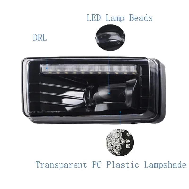 Fendinebbia a LED 2 pezzi/coppia fendinebbia a LED per auto per Chevy per Silverado 2007-2015 per Avalanche 2007-2013 per Suburban 2007-2014 fari paraurti Gruppo Fari Fendinebbia