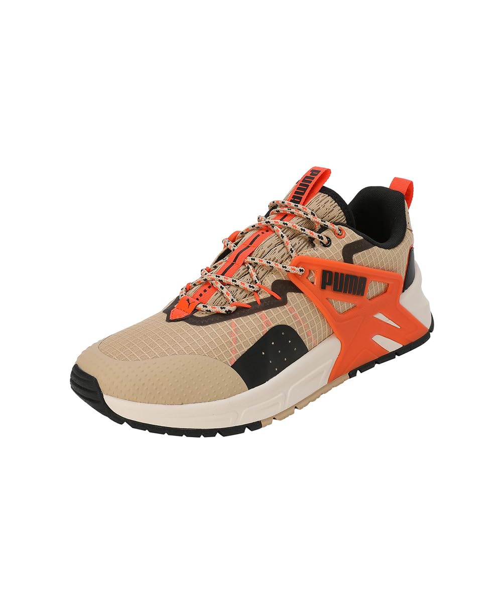 Puma Unisex-Adult Pacer + Trail Sand Dune-Black-Flame Flicker Sneaker - 9 UK (39766903) (B0CM38WC94) Amazon Price History, Amazon Price Tracker