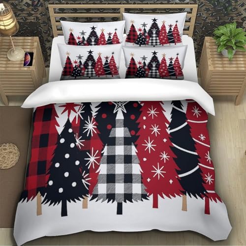 Housse de couette microfibre 200x200 véhicules de construction imprimé 3D léger - 5