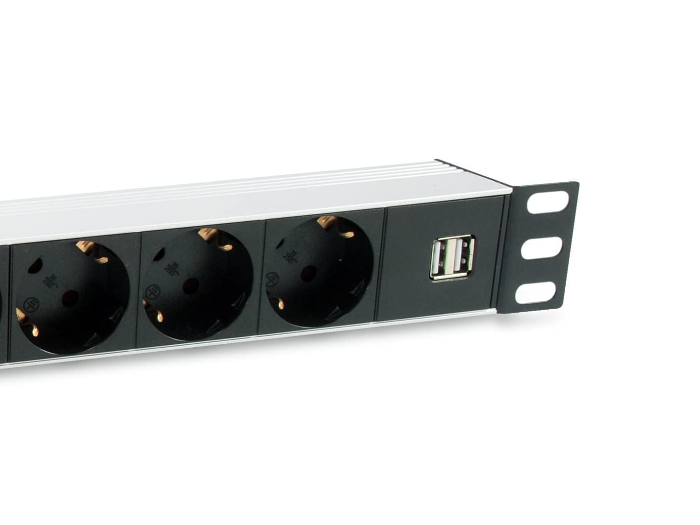 Equip Steckdosenleiste 19"(1HE) 8fach Schuko16A,1,8m