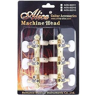 Alice Mécaniques de guitare classique avancées | Accordeurs électriques acoustiques | 3L3R AOS-022V - Les Beatles, Paul McCartney, John Lennon, RIngo Starr, George Harrison Alice Mécaniques de guitare classique avancées | Accordeurs électriques acoustiques | 3L3R AOS-022V – Image 3