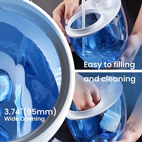 Rbioko® 2.6L Cool Mist Humidifiers For Bedroom Whisper Quiet, Ultrasonic Vaporizer For Baby & Nursery, Indoor Plants & Whole House -Adjustable 360 Rotation Nozzle, Easy To Clean, Auto-Shut Off #TOP4