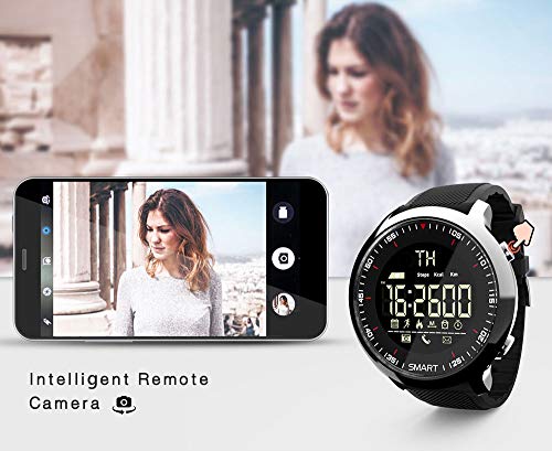 ایگرد | قیمت و خرید Anself lokmat MK18 Smart Intelligent Watch Sport LCD  Waterproof Pedometers Message Reminder BT Outdoor Swimming Men Smartwatch  Stopwatch for ios Android iphone (Black)