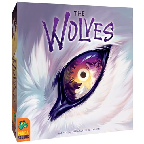 Pandasaurus - The Wolves - Juego de Mesa inglés - Juego de Estrategia sobre el Tema de los Lobos - 14+ años - 2-5 Jugadores - Inglés