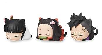 猫*猫様 鬼滅の刃 DemonSlayer フィギュア グッズ セット TVアニメ『鬼滅の刃』ネコ耳＆すやすや顔が最強にキュート！セガ
