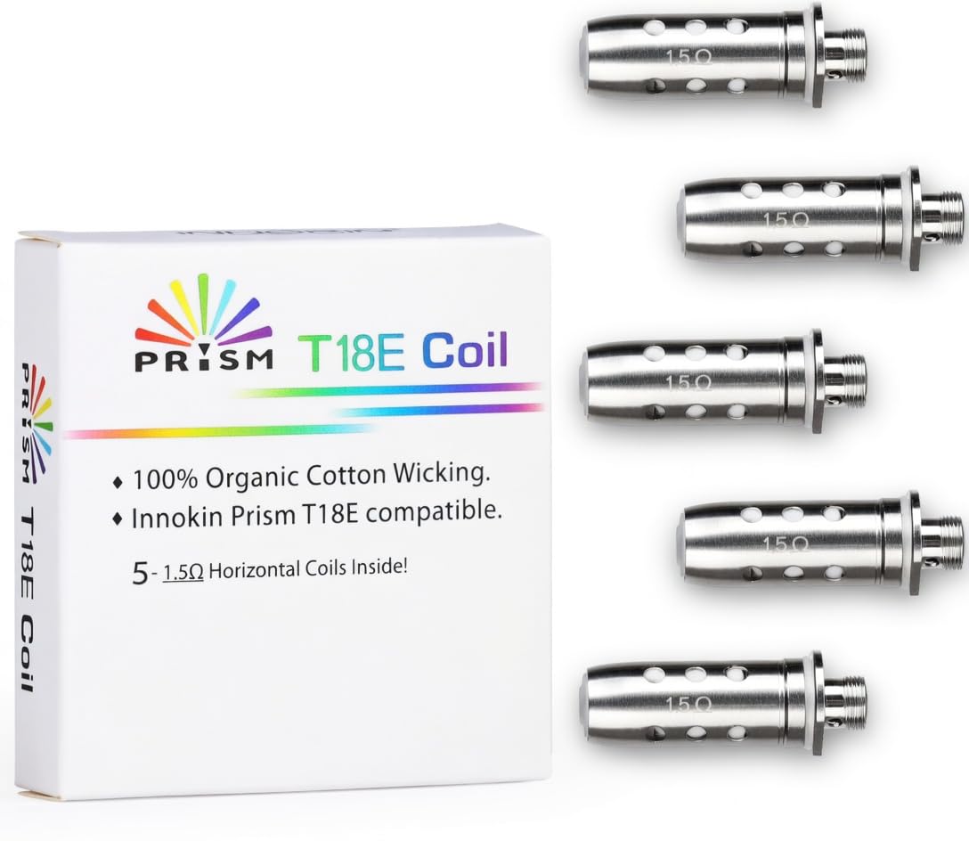 INNOKIN Prism T18E Replacement Coils 1.5 Ohm [Pack of 5]