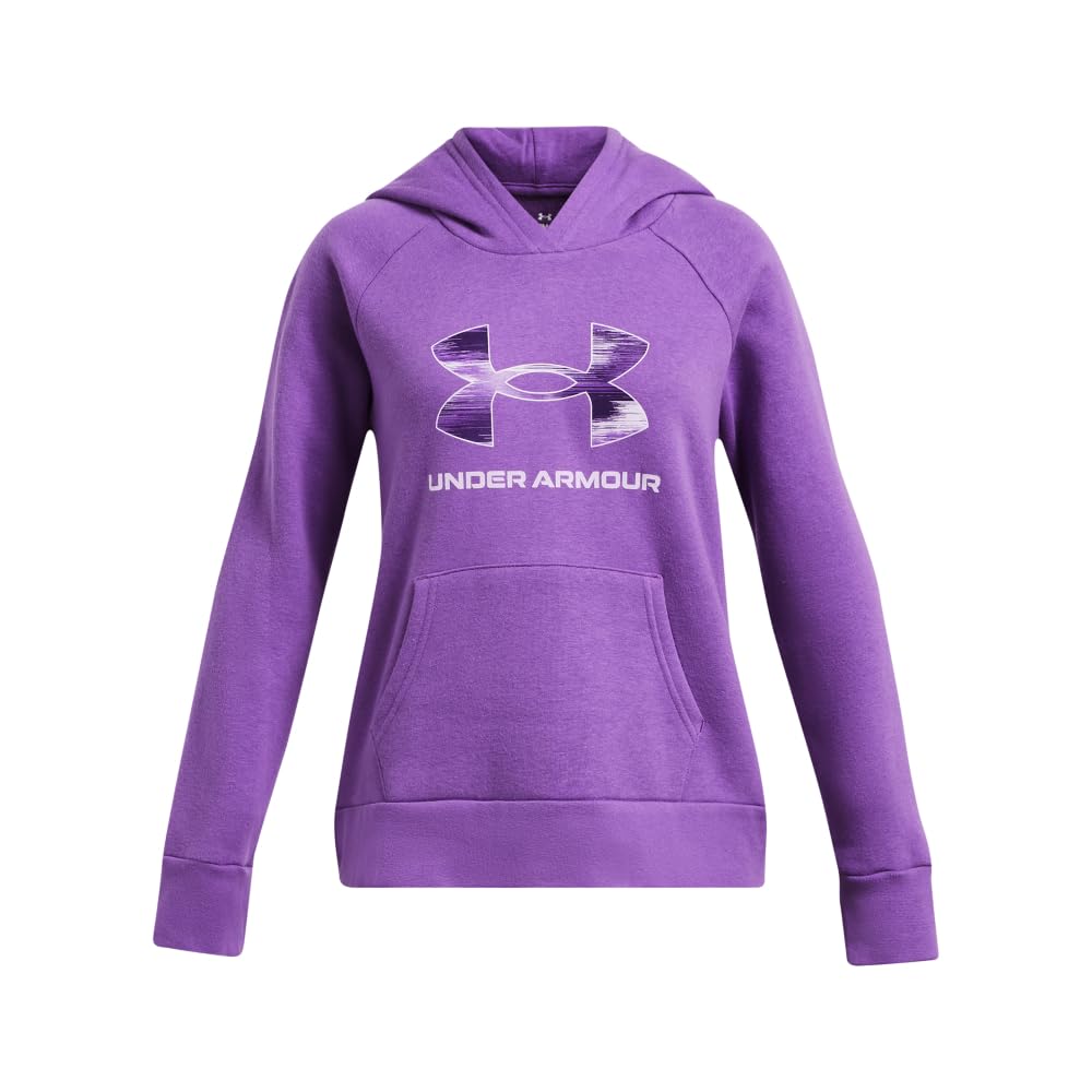 

                                                    Under Armour Girls' Rival Fleece Big Logo Hoodie, 