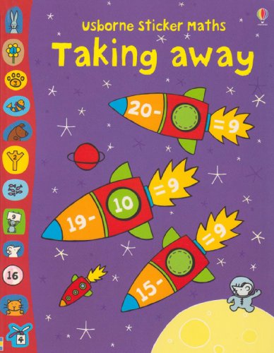 Taking Away (Usborne Sticker Maths) (Usborne Sticker Maths)