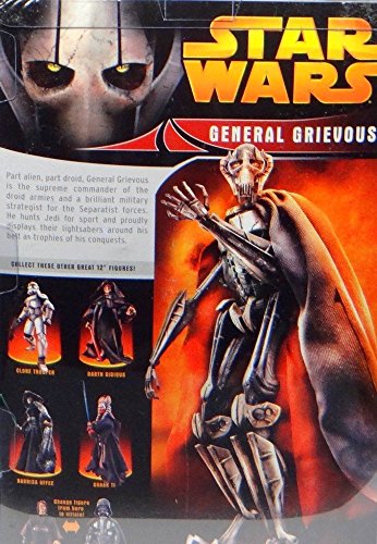 Star Wars Eiii Revenge Of The Sith 12 Inch Action Figure General Grievous #TOP1