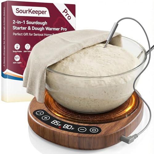 Pakusane SourKeeper, Larger 2-in-1 Sourdough Starter Warmer ...
