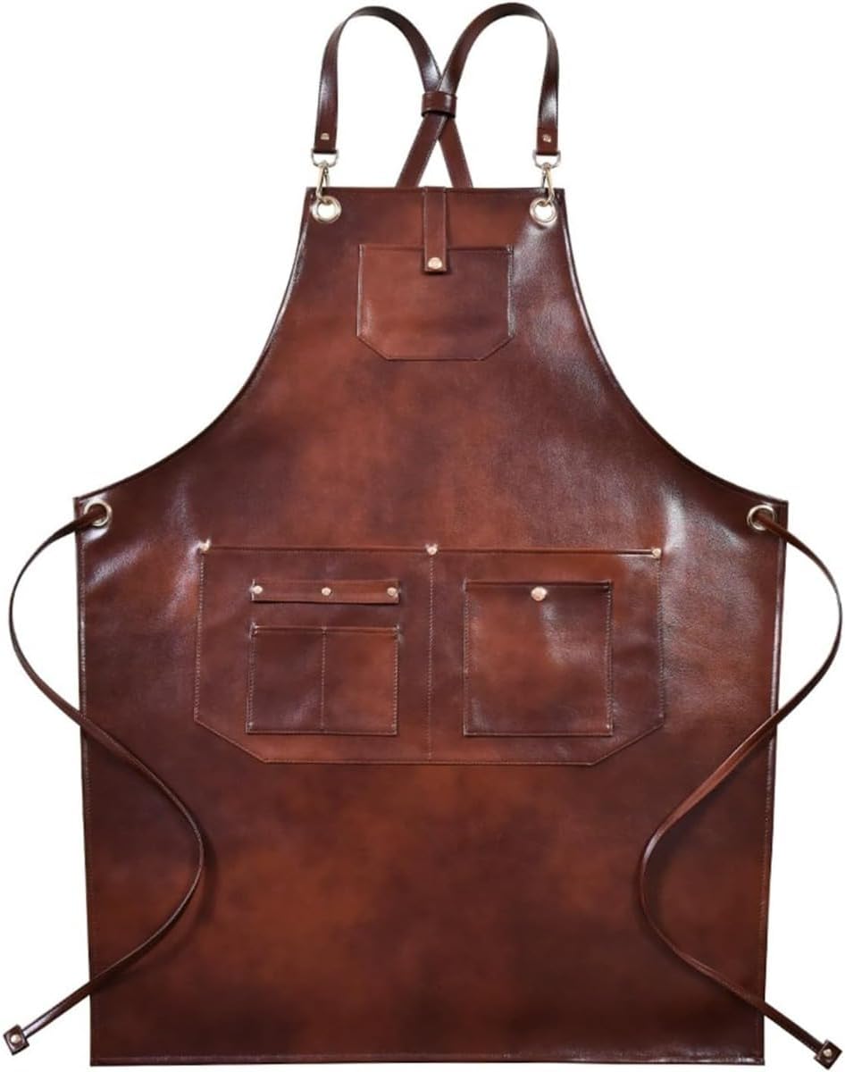 R&D.M.Co-/OLDMANS TAILOR キャンバスリネンエプロン OLDMAN'S TAILOR