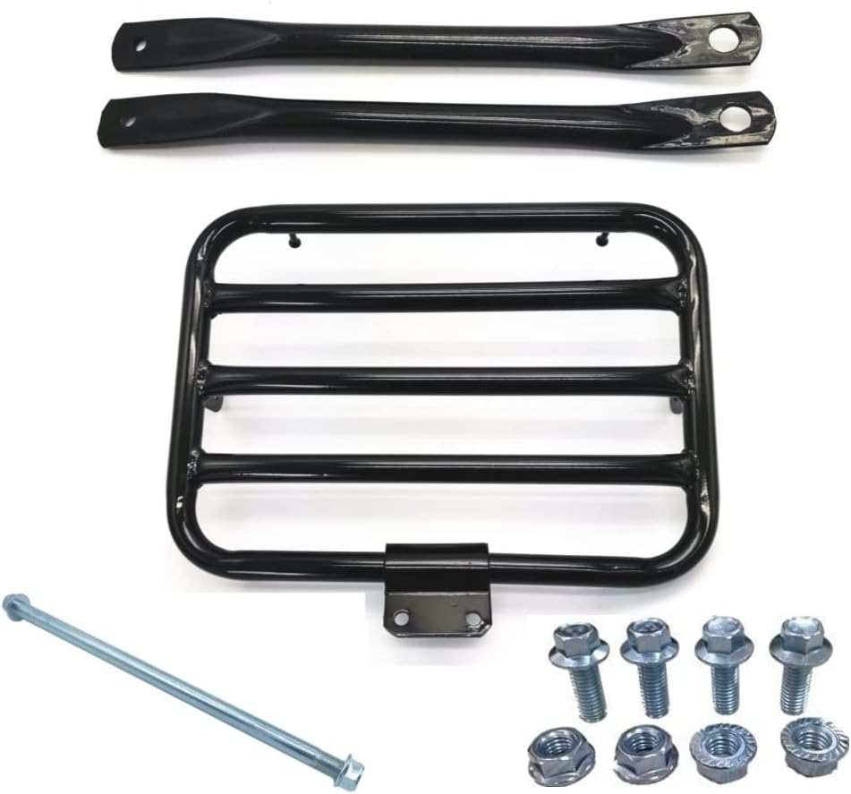 JA-ALL Rear Rack Kit for Coleman CT200U Mini Bike with Rack Holder, Rear Axle
