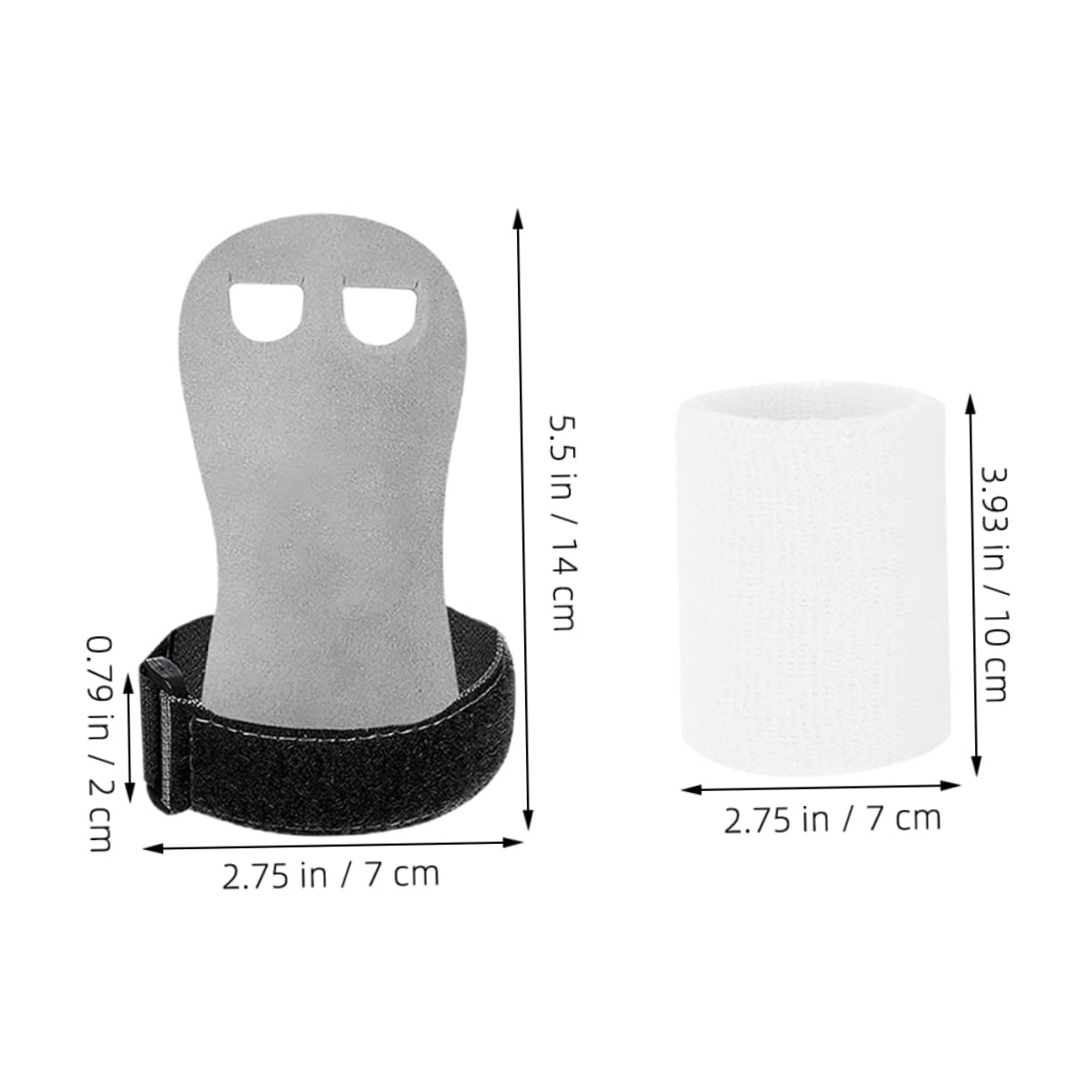 Abaodam 1 Set Palm Protector Gymnastics Equipment Weightlifting Palm Pad Lifting Palm Pads Household Gymnastics Grips Wrist Lifting Wrist Strap Grips for Gymnastics Polyester