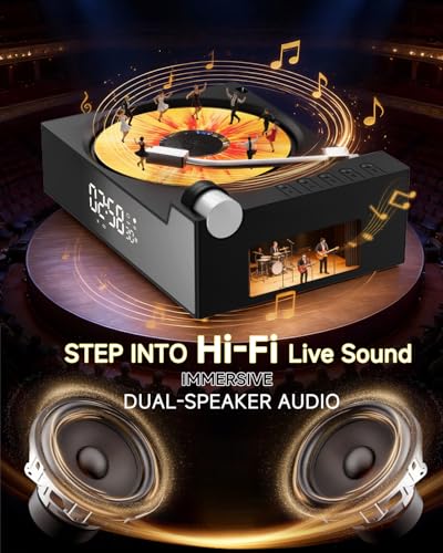 CD Player Portable with Bluetooth for Home Desktop - image 2