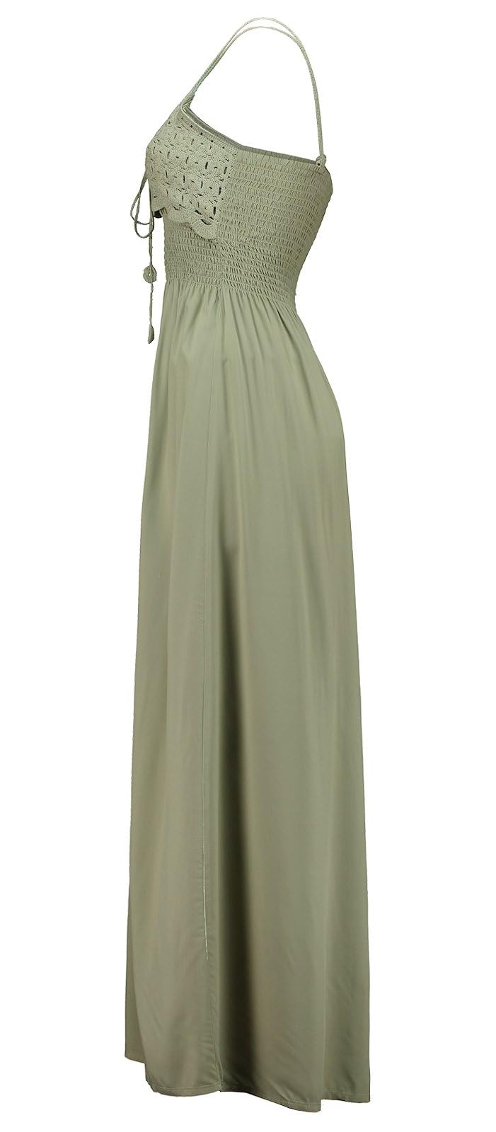 Hailys Damen Viskose Maxi Träger-Kleid Ka44ja