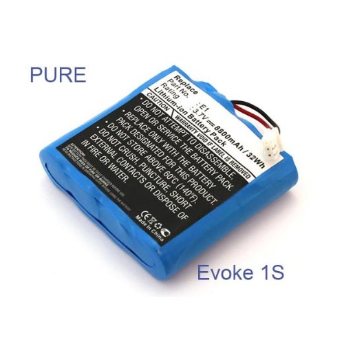 battery for Pure Evoke-1S (ChargePak E1)