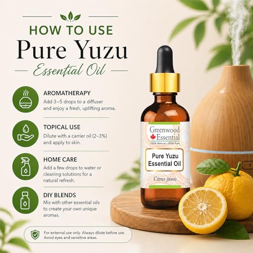 Aceite Esencial Yuzu Greenwood 10ml Natural miniatura 3