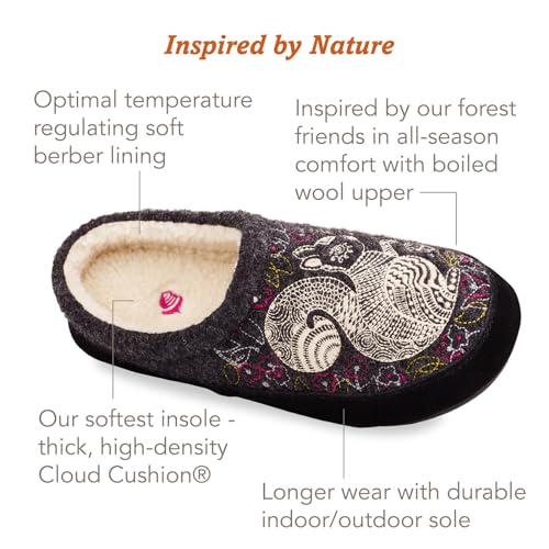 Image of Acorn Womens Slipper with Berber Lining, Suede Siding and Durable Non-Slip Indoor /Outdoor Sole