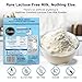 Healthier Comforts Lactose Free Skim Milk Powder | High Protein, Fat Free, Non-GMO, rBST Hormone Free, Kosher, Gluten Free, No Fillers | Baking, Coffee Creamer, Shakes| Makes 14 cups (21 oz)
