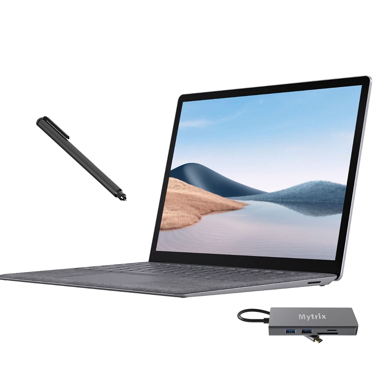 Microsoft Surface Laptop 4 AMD Ryzen 5 4680U 13.5 inches Touchscreen Laptop (8GB/256GB SSD/Windows 11 Home /Radeon Graphics/Platinum/1.265 kg) - 5PB-00023