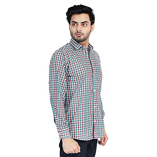 Image of TAHVO Men's Regular Fit Long Sleeves Cotton Formal Shirt