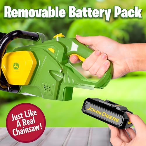 John Deere Chainsaw Toy - Lights & Sounds, Pretend Play - Ages 3+ - image 4