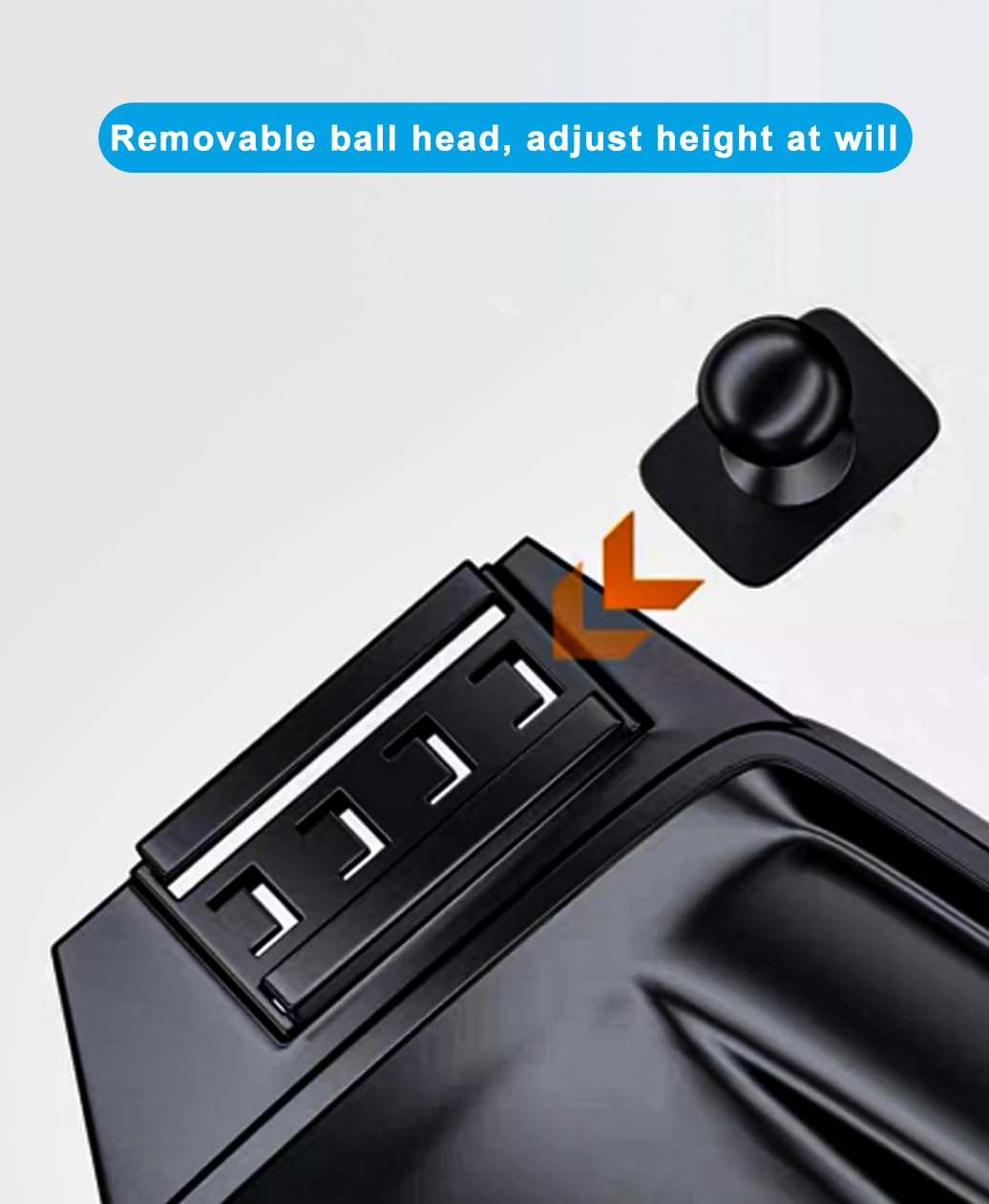 Support Téléphone Voiture Pour Volkswagen ID.4 / ID.5 - Spécifique écran Tactile 12,9 Pouces (2023-2025) - Installation Sans Ventouse