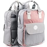 Bventury Laptop Rucksack Damen wasserdicht, moderner Rucksack mit Laptopfach 15,6 Zoll und Anti Dieb Tasche für Uni, Schule, Arbeit, Sport, Reisen | Begleiter für Dein ganz persönliches Abenteuer
