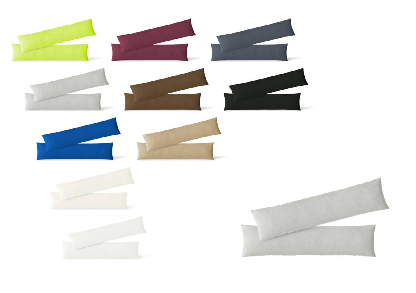 EXKLUSIV HEIMTEXTIL Federe Per Cuscino In Jersey Di Cotone, 40x40 Cm, 2 Pezzi, Colore Argento