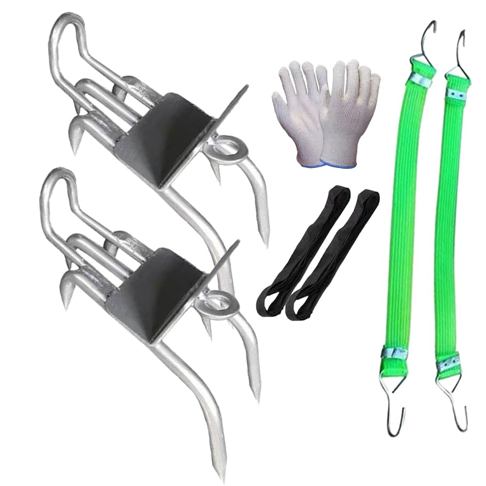 Outdoor Tree-Climbing Anti-Slip Cat Claw Shoes Set, 2025 Upgrade Tree Climbing Spikes, Portable Tree Climbings Gear for Tree Work