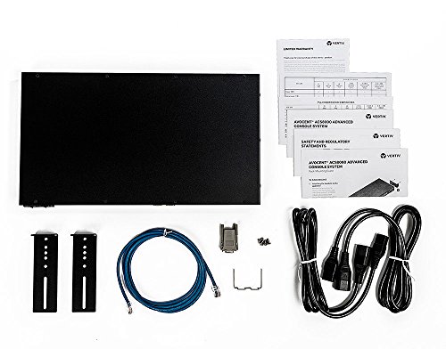 Image of Vertiv Avocent ACS 8000 32-Port Serial Console Server, Dual Internal AC Power Supply, Analog Modem (ACS8032MDAC-400)