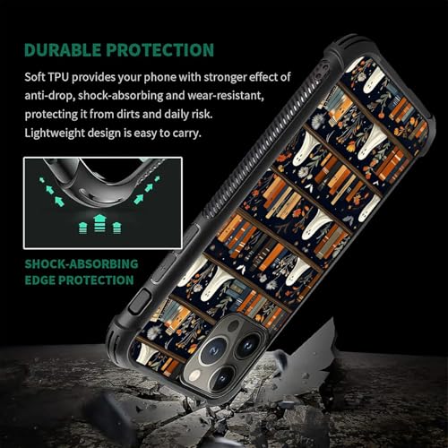 Evitez les chutes : coque iPhone 16 Pro antidérapante à coins pare-chocs - 3