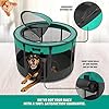 Ruff-n-Ruffus-Portable-Foldable-Pet-Playpen-Free-Carrying-Case-Free-Travel-Bowl Pet Playpen and Free Carrying Case