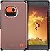 Lumia 730 / Lumia 735 Case - Armatus Gear (TM) Slim Hybrid Armor Case Dual Layer Shockproof Phone Cover For Microsoft Nokia Lumia 730 / Lumia 735 - Rose Gold