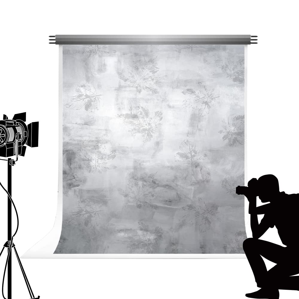 Sfondo Fotografia Kate 1.5x2.2m - Grigio Astratto, Retrò, Per Studio Fotografico - Foto 6