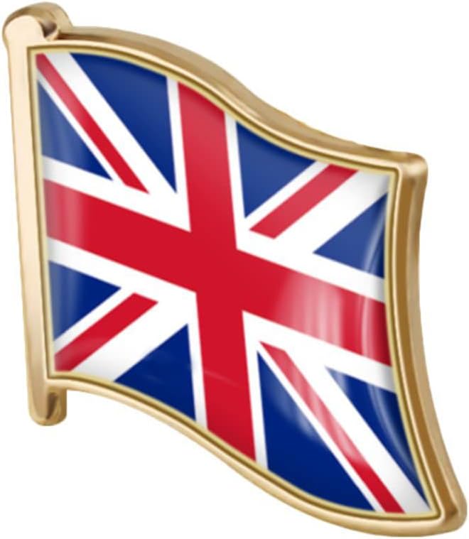 vmcoatdu Country Flag Pin Badge International Travel Brooch Metal Alloy Souvenir Pin for Hat Clothes Backpack