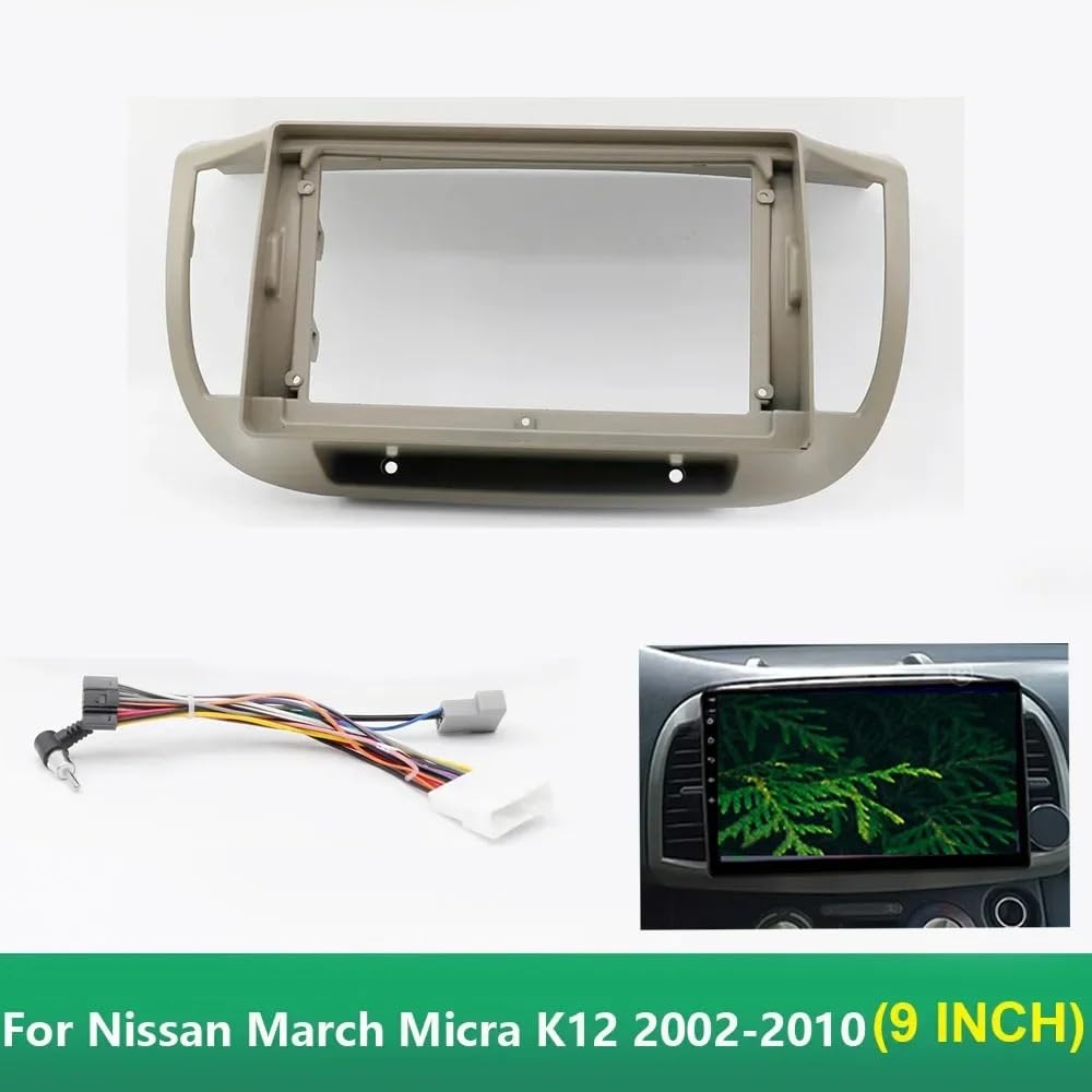 zaślepki radia Dla Nissan March Micra (K12) 02-10