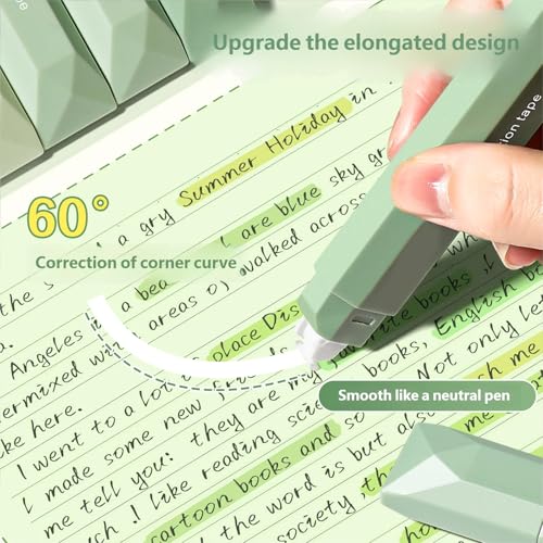 Ruban correcteur pour l'école et prise de notes claires lot de rollers de correction blancs
