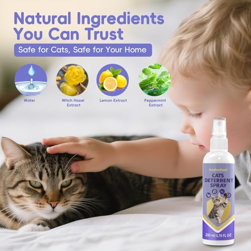 image for Hedhedhed Cat Deterrent Spray - Effective Repellent Spray for Furnitur