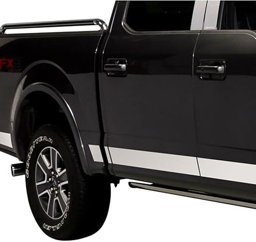 Miniatura 9 de Putco Kit de paneles basculantes de acero inoxidable profesional para Hyundai Santa Cruz 2022-2024 4'3"