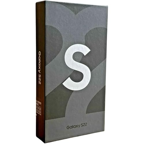 SAMSUNG Galaxy S22 5G (128GB, 8GB) 6.2'' AMOLED 2X, 50MP 4K Camera, Global 5G Volte (Fully Unlocked for AT&T, Verizon, T-Mobile, Global) S901U1 (w/ 25W Charge Cube, Black)