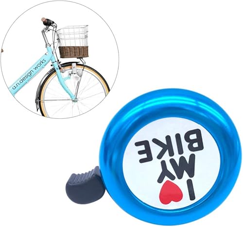 Miniatura 17 de BESPORTBLE 1PCS Timbre De Bicicleta Rojo Corazón Advertencia Campana De Bicicleta Cuerno Para Adultos Hombres Mujeres Niños Niñas Bicicletas - Rojo