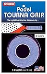 Tourna Padel Grip 3 Pack, Trademarked Blue