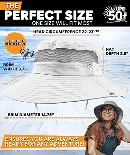 image for GearTOP UPF 50+ Wide Brim Sun Hat to Protect Against UV Sun Rays for H