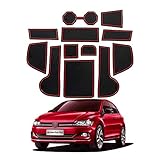 ☞ Kompatibel mit Volkswagen POLO MK6 2018 2019. Türnut Anti Rutsch Pad ist es perfekt für die Größe des internen Ablagefachs des Fahrzeugs geeignet.